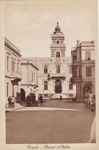 Libia cartolina - libia,