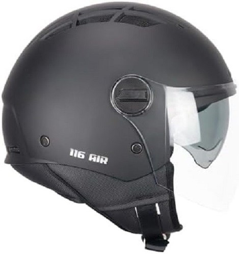 Open face helmet - open, 116a