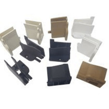 Coppia di zoccoli per guide a bottoncini per verticali serie Z24