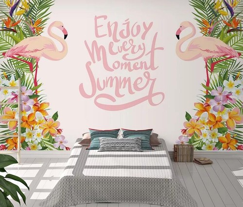 Carta parati summer - carta, 3d