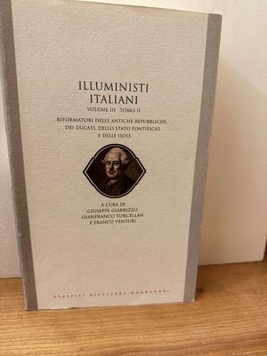 Illuministi italiani vol - italiani,