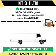 Kit 3 Filtri Tagliando per