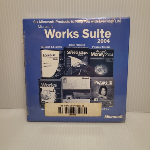 Microsoft works suite 2004 - works,