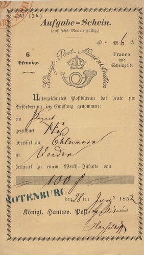 Rotenburg posta gialla - rotenburg, a.