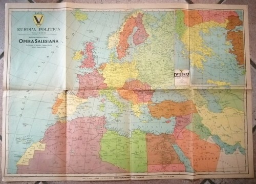 Carta geografica visceglia - carta,