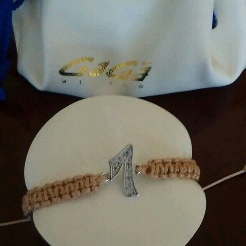 Bracciale corda gaga milano - bracciale,