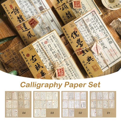 Set carta calligrafia cinese