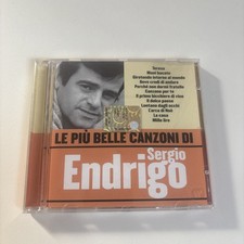 **RARO CD SERGIO ENDRIGO LE PIU' BELLE CANZONI   COME NUOVO**