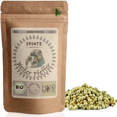 1000g pepe biologico bianco - pepe,