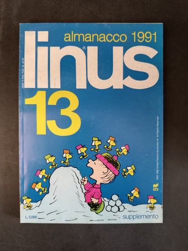 Fumetto linus almanacco 1991