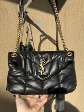 Borsa Lou Lou Puffer Nera Misura 29 Cm