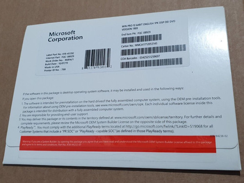 Microsoft windows 10 - x,