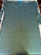 Abito da danza del ventre egiziana XL - XXL, stile Nancy a righe danza...