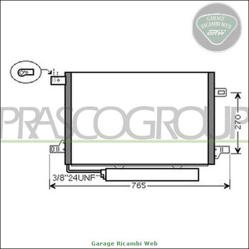 Me324c001 condensatore - me324c001,