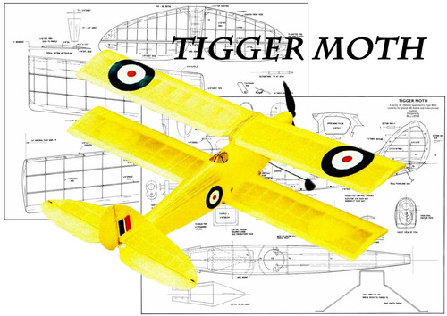 Tigger moth biplano elettrico - moth,