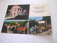 Alessandria - Castelletto d'Orba Albergo Ristorante Alfieri + sfilata trattori