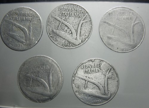 Lotto pezzi lire - lotto, 10