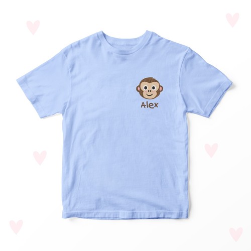 Shirt scimmia bambini - t-shirt,