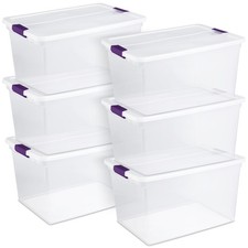 Sterilite 66 Quart Clear