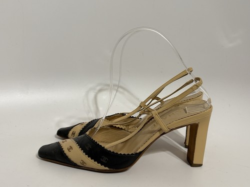 Vintage chanel nero beige - chanel,