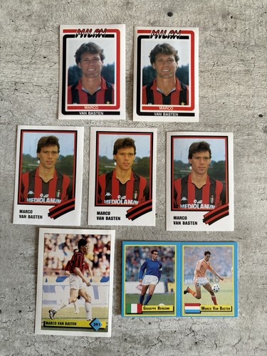 Lotto figurine van basten - van,