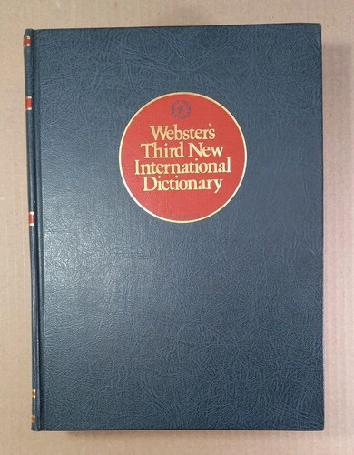 Vtg 1971 webster third - vtg,