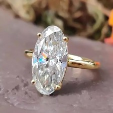 Anello solitario argento