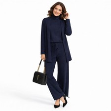 Completo Donna Blu 3 Pezzi