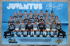JUVENTUS SQUADRA FORMAZIONE 1994/1995 MAXI POSTER 80X54 JUVE