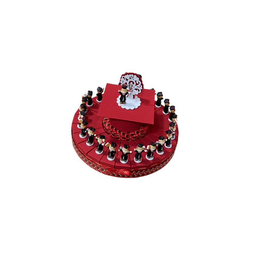 Maxi torta laurea tocco rosso