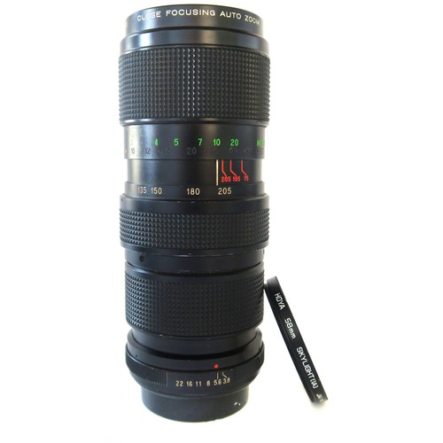 Vivitar 205mm 8 - vivitar, 1:3.8