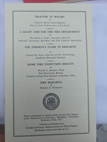1957 iafc vigili del fuoco - 1957,