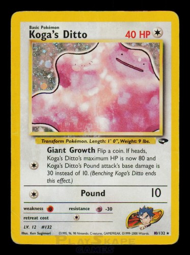 Pokemon card koga ditto - pokemon,
