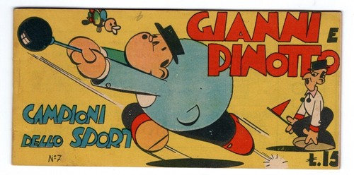 Fumetto striscia gianni e - fumetto,