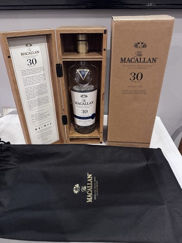 Macallan years empty bottle - macallan,