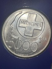 Moneta San Marino 5000 Lire