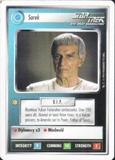 Sarek - Premiere 95 - Star Trek CCG 1E