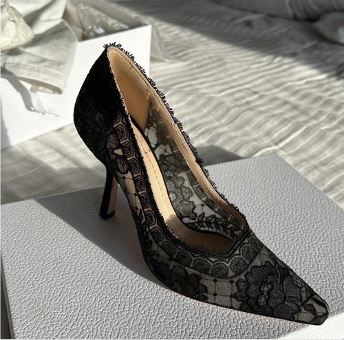Dior autentico tacco pizzo - dior,