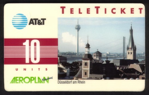 Scheda telefonica aeroplan - scheda,