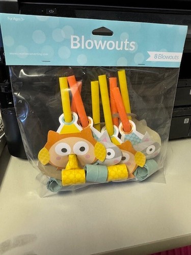 Happy woodland boy blowouts - woodland,