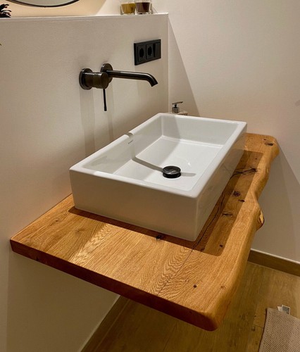 Lavabo rovere legno - , bagno