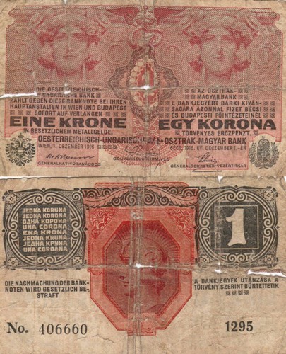 Una corona eine krone - corona, egy