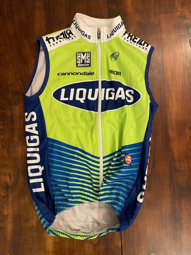 Santini winter vest liquigas - vest,