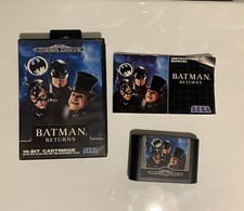 Sega Mega Drive Batman Returns. Completo 