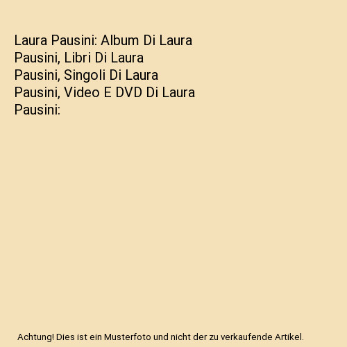 Laura pausini album - laura,
