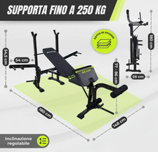 Panca palestra multifunzione - panca,