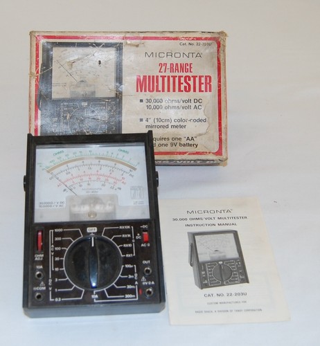 Vintage micronta range - vintage,