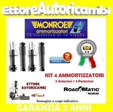 N.4 AMMORTIZZATORI MONROE FIAT