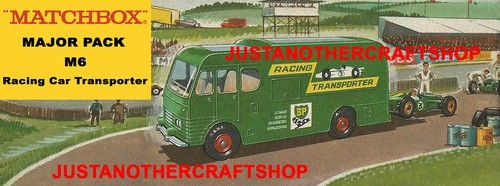 Matchbox gara auto camion - m-6,