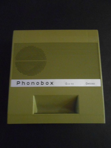 Mangiadischi geloso phonobox - mangiadischi,